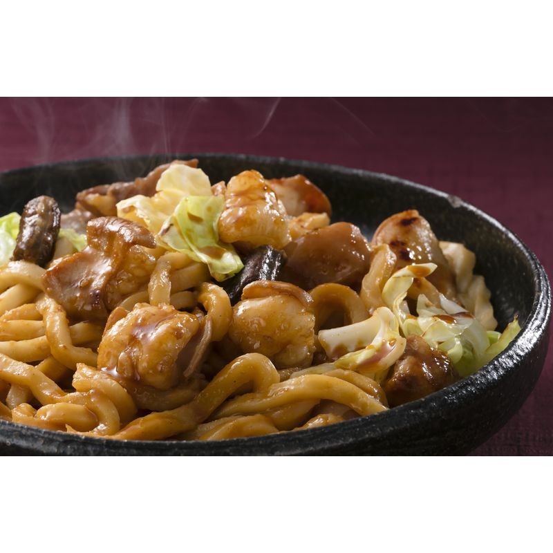 【肉の卸石井】 津山ホルモンうどんセット（4食）